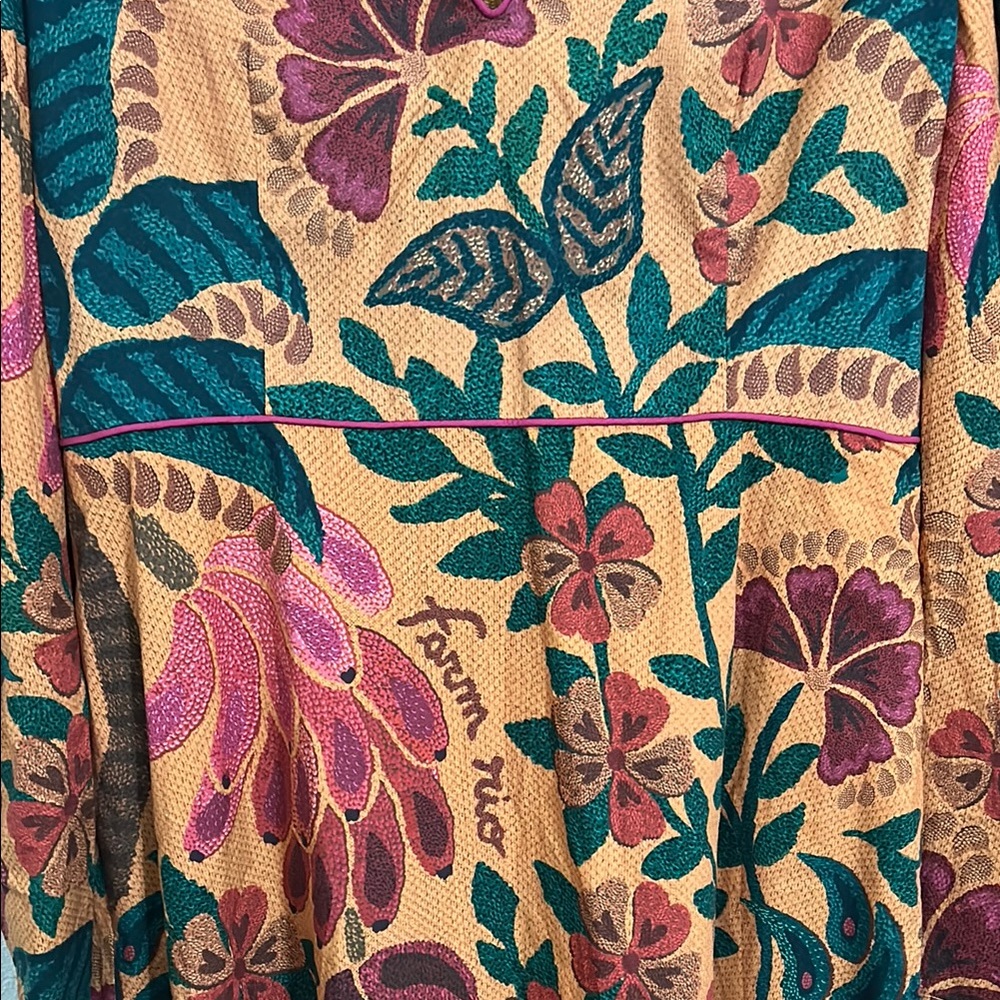 FARM Rio Multicolor Floral Long Sleeve Dress - Picture 6 of 11